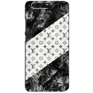 Чехол Стиль Louis Vuitton на Huawei P10, VTR (LV на белом)