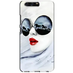 Чехол с картинкой Модные Девчонки Huawei P10, VTR (Любительница коней)