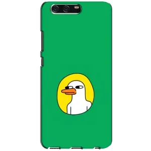 Бампер с принтом Мемы для Huawei P10, VTR (Мем Утка)