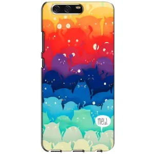 Силиконовый чехол с котиком для Huawei P10, VTR (Mew)
