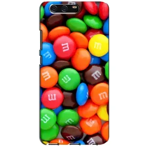 Чехол с изображением вкусной еды для Huawei P10, VTR (Разноцветные M&M'S)