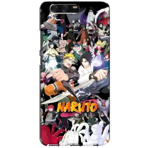 Купить Чехлы на телефон с принтом Anime для Huawei P10, VTR (Наруто постер)