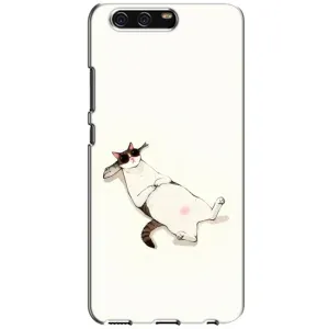 Чехол на тематику: Коты для Huawei P10 (VTR) (Отдых)