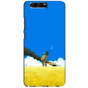 Чехлы на военную тематику для Huawei P10, VTR (Попадание)