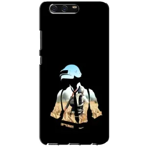 Силиконовый чехол с картинкой "Герой Pubg" на Huawei P10, VTR (Пубг мен)