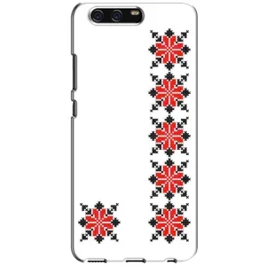 Силиконовый Чехол на Huawei P10, VTR с картинкой Вышиванки (Силуэт вышиванки)