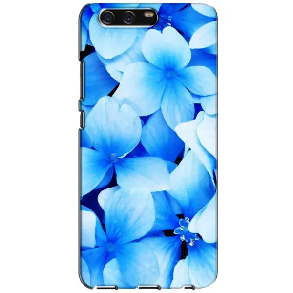 Чехол с рисунком «Синие цветы» для Huawei P10 (VTR) Чехол с рисунком «Синие цветы» для Huawei P10 (VTR)
