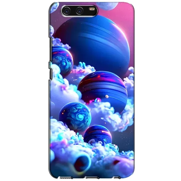 Чехол с рисунком «Синие планеты» для Huawei P10 (VTR) Чехол с рисунком «Синие планеты» для Huawei P10 (VTR)