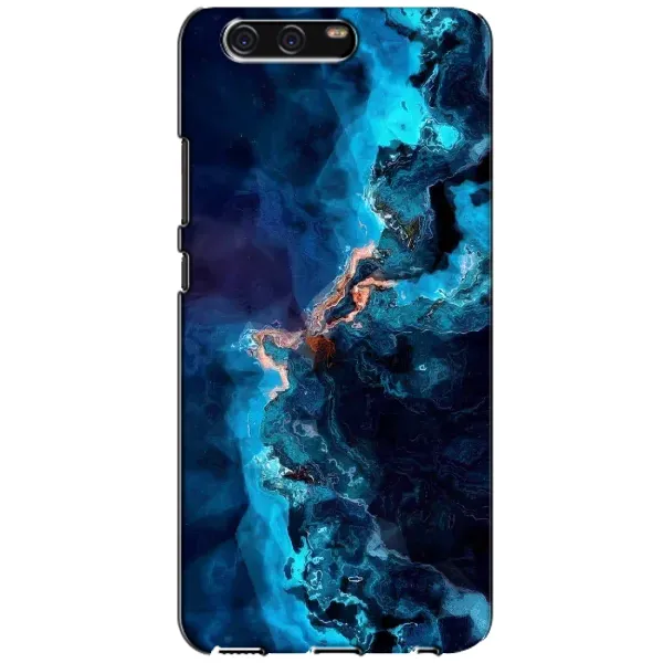 Чехол с рисунком «Синий мрамор» для Huawei P10 (VTR) Чехол с рисунком «Синий мрамор» для Huawei P10 (VTR)
