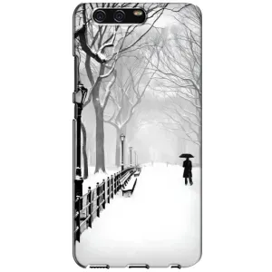 Чехлы на Новый Год Huawei P10, VTR (Снегом замело)