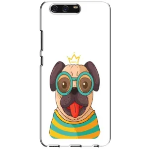 Бампер для Huawei P10, VTR с картинкой "Песики" (Собака Король)