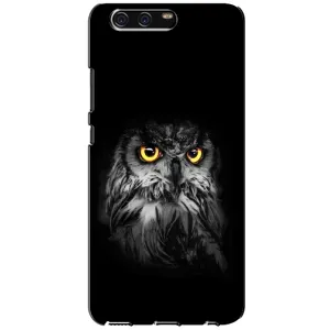 Чехлы с принтом СОВЫ для Huawei P10, VTR (Сова на чёрном)