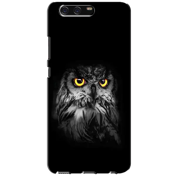 Чехол с рисунком «Сова на чёрном» для Huawei P10 (VTR) Чехол с рисунком «Сова на чёрном» для Huawei P10 (VTR)