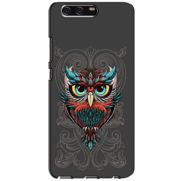 Чехол с рисунком «Сова на сером» для Huawei P10 (VTR) Чехол с рисунком «Сова на сером» для Huawei P10 (VTR)