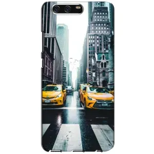 Силиконовый бампер (Работники) на Huawei P10, VTR (Такси)