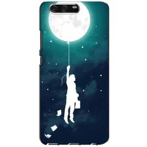 Чехол (ТПУ) с планетами на Huawei P10, VTR (To The moon)