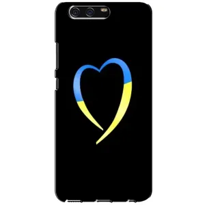 Силиконовый Чехол на Huawei P10, VTR (Я-Украина) (Украинское сердце)