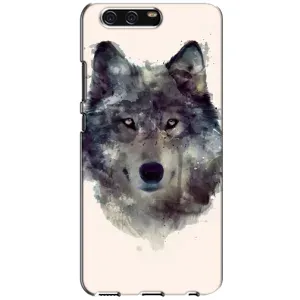 Чехол с Волком на Huawei P10, VTR (Волк)