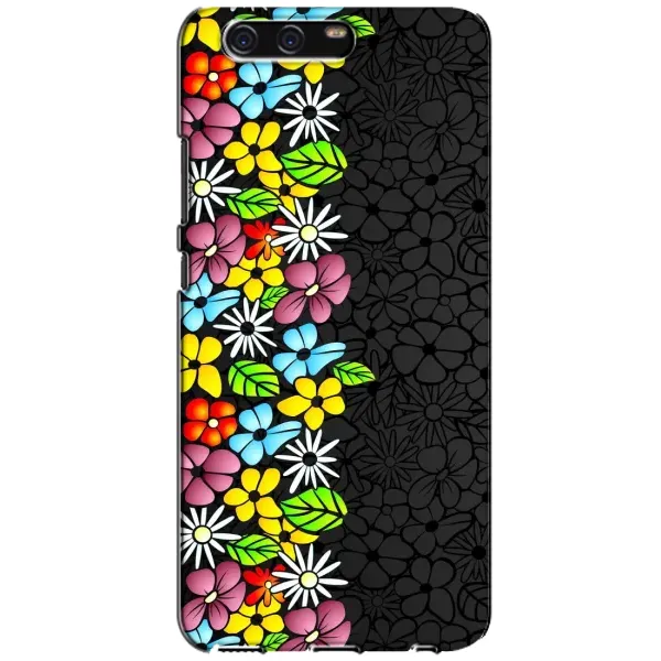 Чехол с рисунком «Яркие цветы» для Huawei P10 (VTR)