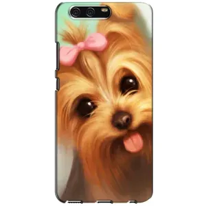 Чехол (ТПУ) Милые собачки для Huawei P10, VTR (Йоршенский терьер)