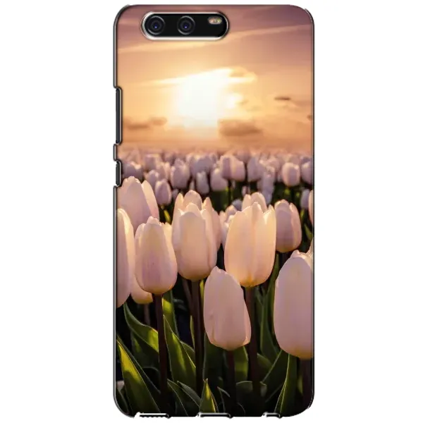 Чехол с рисунком «Закат с цветами» для Huawei P10 (VTR) Чехол с рисунком «Закат с цветами» для Huawei P10 (VTR)