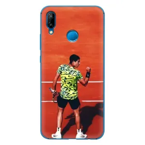 Чехлы с принтом Спортивная тематика для Huawei P20 Lite (2019) (Алькарас Теннисист)