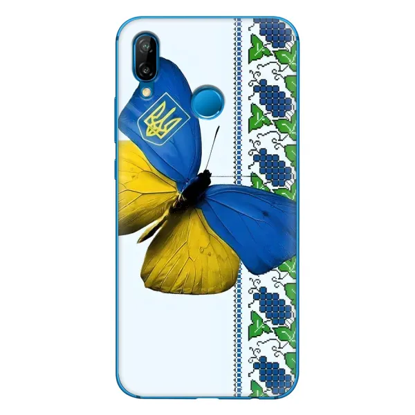 Чехол с рисунком «Бабочка» для Huawei P20 Lite (2019) Чехол с рисунком «Бабочка» для Huawei P20 Lite (2019)
