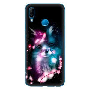 Чохол з Лисичкою для Huawei P20 Lite (2019) (Чорна лисиця)