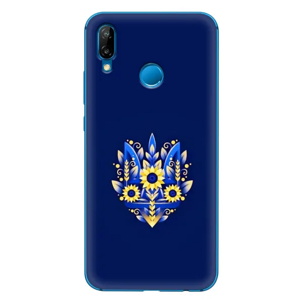 Чехол с рисунком «Цветущий Герб» для Huawei P20 Lite (2019) Чехол с рисунком «Цветущий Герб» для Huawei P20 Lite (2019)