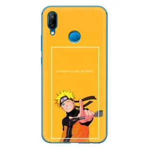 Чехлы с принтом Наруто на Huawei P20 Lite (2019) (Даттебаё)