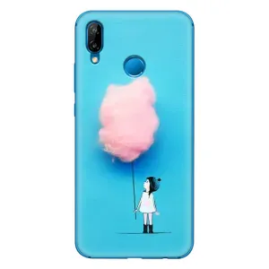 Девчачий Чехол для Huawei P20 Lite (2019) (Девочка с тучкой)