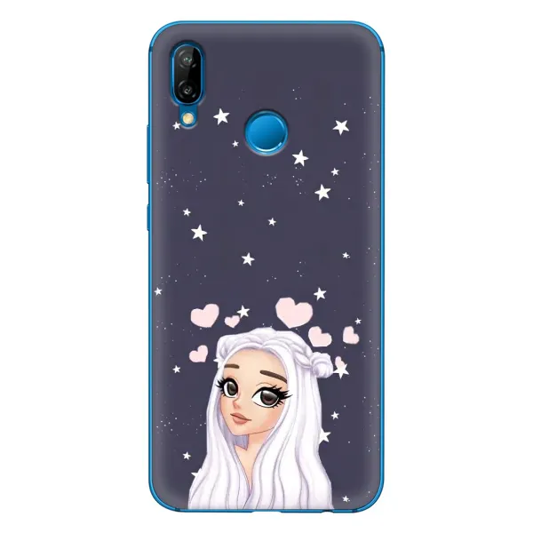 Чохол з малюнком «Дівчина та серця» для Huawei P20 Lite (2019) Чохол з малюнком «Дівчина та серця» для Huawei P20 Lite (2019)