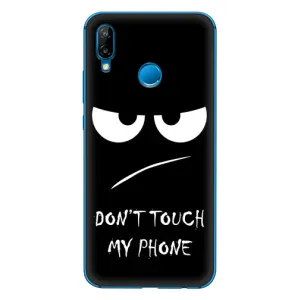 Чехол с прикольным текстом на Huawei P20 Lite (2019) (Dont)