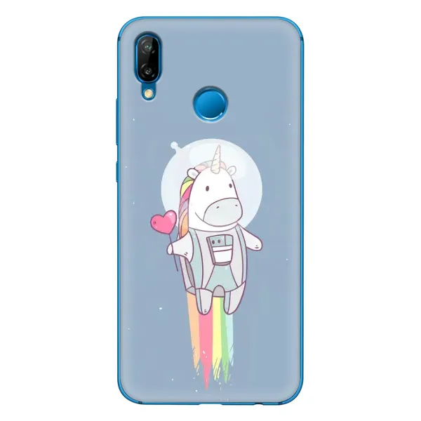 Чехол с рисунком «Единорог космонавт» для Huawei P20 Lite (2019) Чехол с рисунком «Единорог космонавт» для Huawei P20 Lite (2019)
