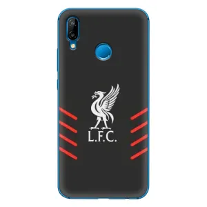 Силиконовые Чехлы принт Футбол на Huawei P20 Lite (2019) (Эмблема Liverpool)