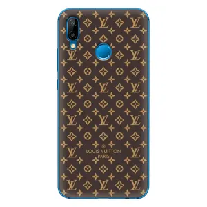 Чехол Стиль Louis Vuitton на Huawei P20 Lite (2019) (Фон Луи Виттон)