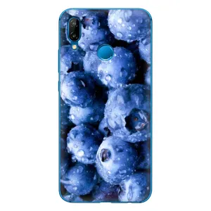 Чехол с изображением вкусной еды для Huawei P20 Lite (2019) (Голубика)