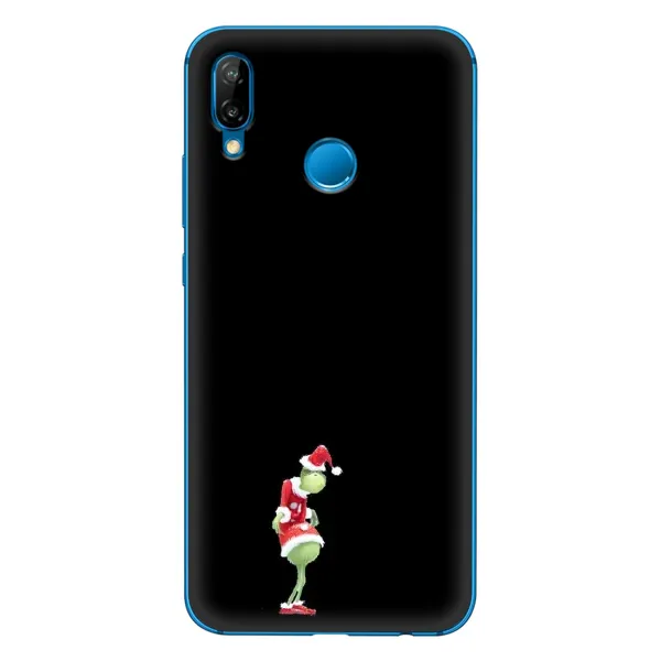 Чехол с рисунком «Гринч на чорном» для Huawei P20 Lite (2019)