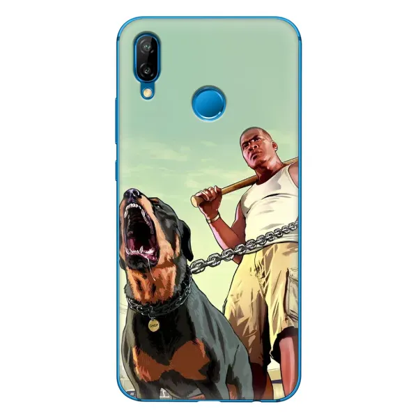 Чехол с рисунком «GTA» для Huawei P20 Lite (2019) Чехол с рисунком «GTA» для Huawei P20 Lite (2019)