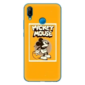 Чехлы с принтом Микки Маус на Huawei P20 Lite (2019) (Испуганный Микки)