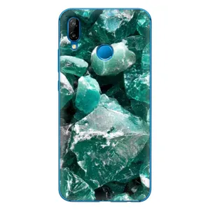Чохол (Дорого-богато) на Huawei P20 Lite (2019) (Смарагд)