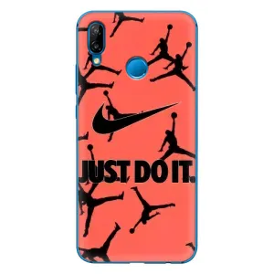 Силіконовый Чохол Nike Air Jordan на Хуавей П20 Лайт 2019