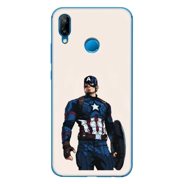 Чохол з малюнком «Капітан Америка» для Huawei P20 Lite (2019) Чохол з малюнком «Капітан Америка» для Huawei P20 Lite (2019)