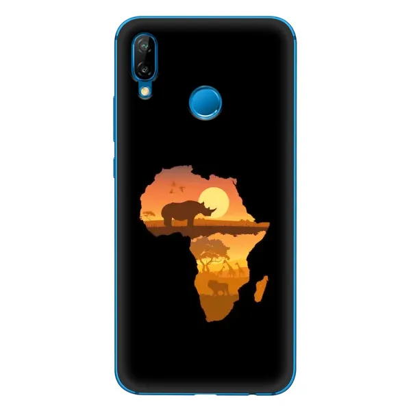 Чехол с рисунком «Карта» для Huawei P20 Lite (2019) Чехол с рисунком «Карта» для Huawei P20 Lite (2019)