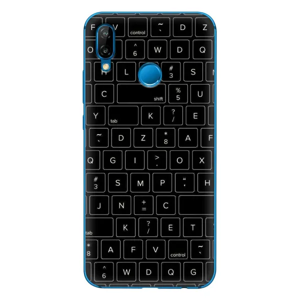 Чехол с рисунком «Клавиатура» для Huawei P20 Lite (2019) Чехол с рисунком «Клавиатура» для Huawei P20 Lite (2019)