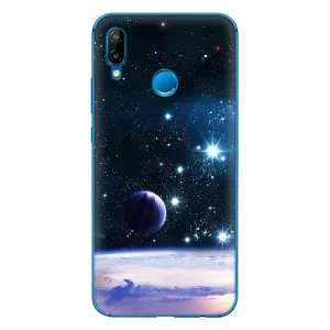 Чохол (ТПУ) з планетами на Huawei P20 Lite (2019) (Космічний вид)