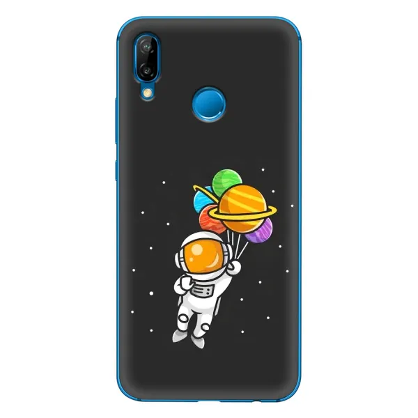 Чехол с рисунком «Космонавт с шариками» для Huawei P20 Lite (2019) Чехол с рисунком «Космонавт с шариками» для Huawei P20 Lite (2019)