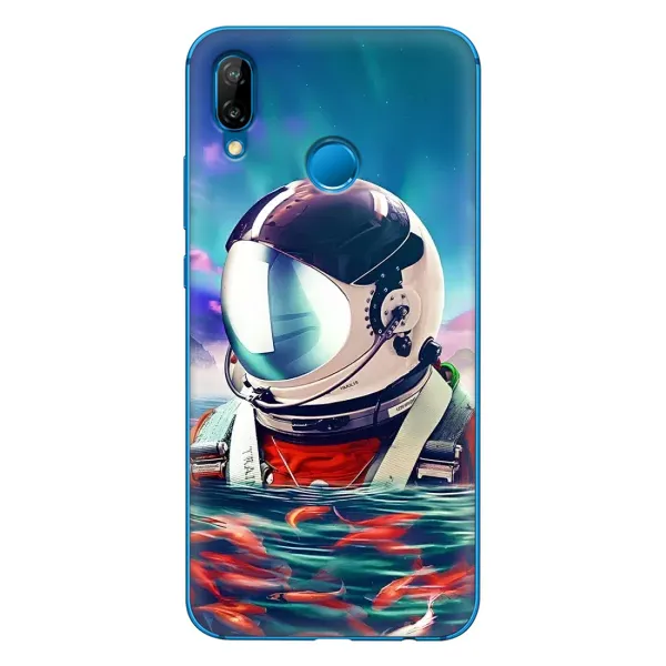 Чехол с рисунком «Космонавт в воде» для Huawei P20 Lite (2019) Чехол с рисунком «Космонавт в воде» для Huawei P20 Lite (2019)