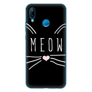Бампер с изображением Котиков для Хуавей П20 Лайт 2019 (КОТИК MEOW)