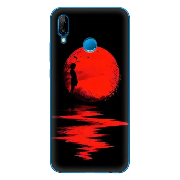 Чехол с рисунком «Красный Закат» для Huawei P20 Lite (2019) Чехол с рисунком «Красный Закат» для Huawei P20 Lite (2019)
